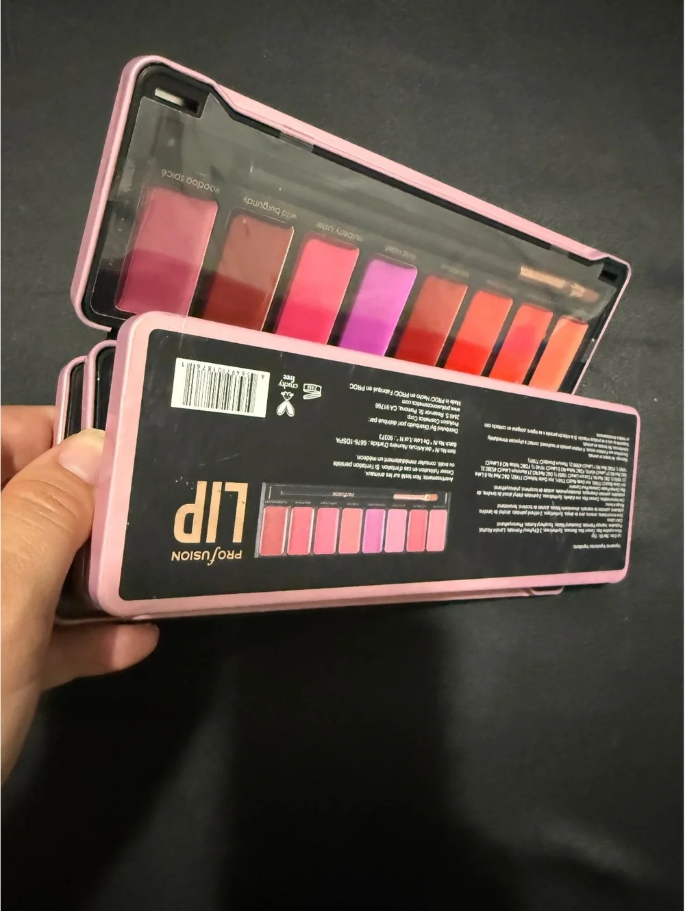Profusion Lip High Pigmented Matte Lipstick Palette - Plum &